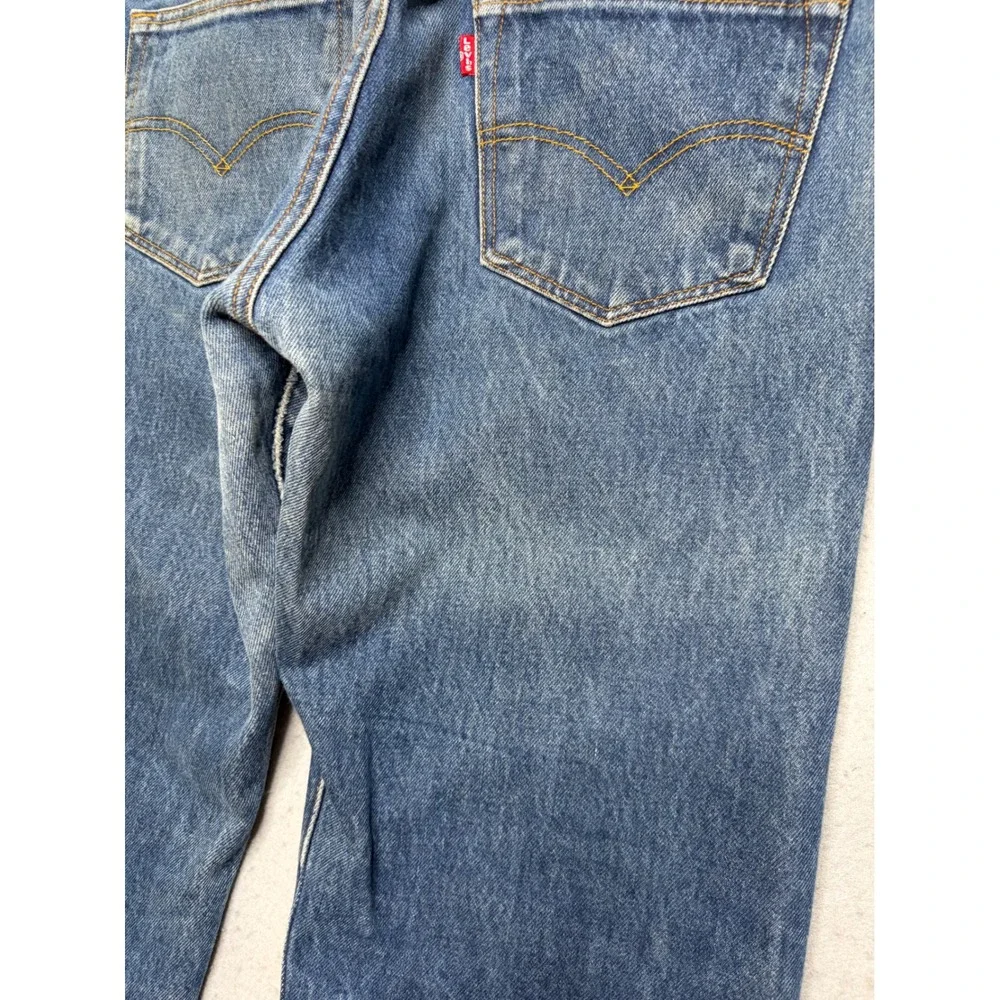 Levi's 501 Jeans Mens 33x34 Blue Original Fit Straight Leg Button Fly Y2K